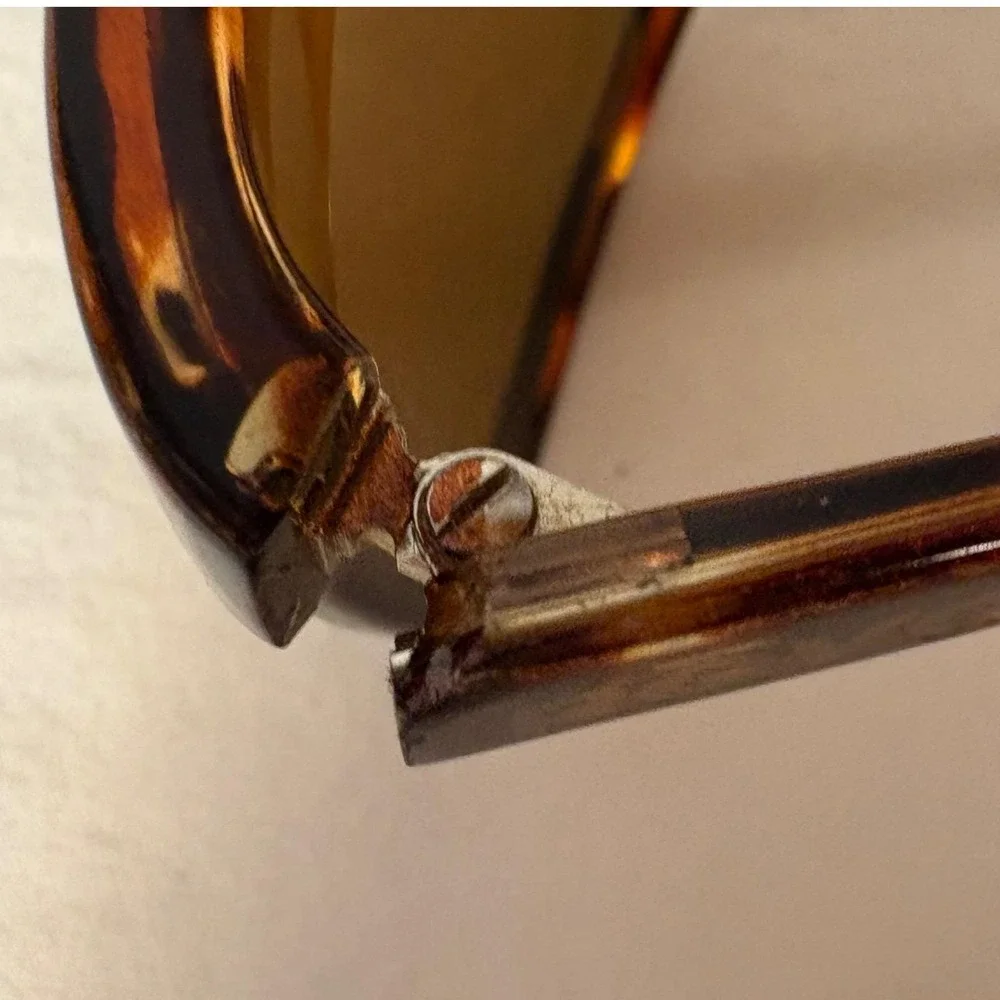 Revo 870 008 Wrap Tortoiseshell Sunglasses Brown Lens Classic Style 90s‎ Vintage